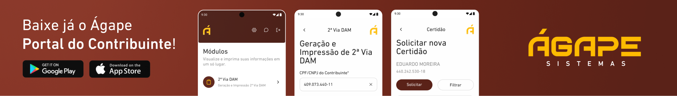 Baixe nosso aplicativo